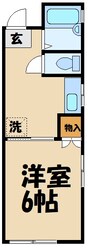 シャンブル北烏山の物件間取画像